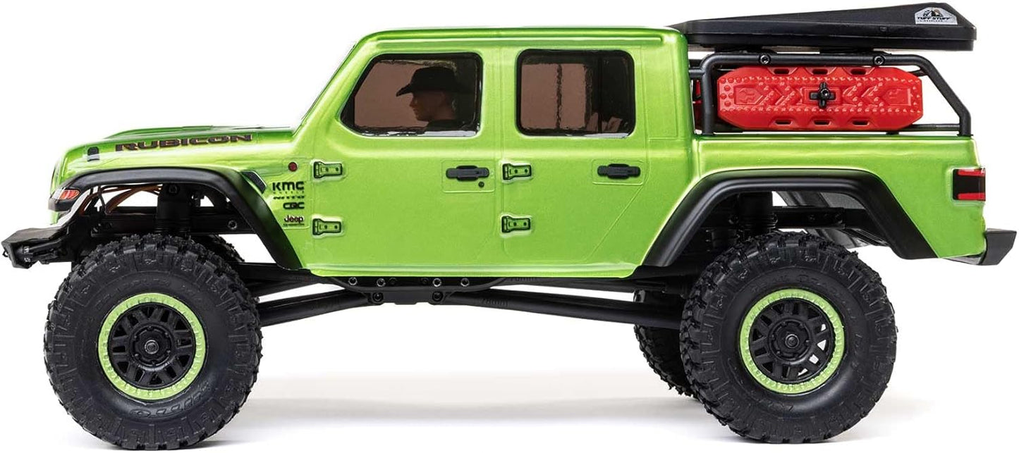 Axial 1/24 SCX24 Jeep Gladiator 4WD Rock Crawler – RTR with Battery & Charger