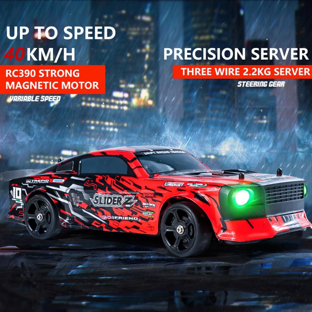WPL D12 1/10 2WD Ready-to-Run RC Drift Car with Gyroscope