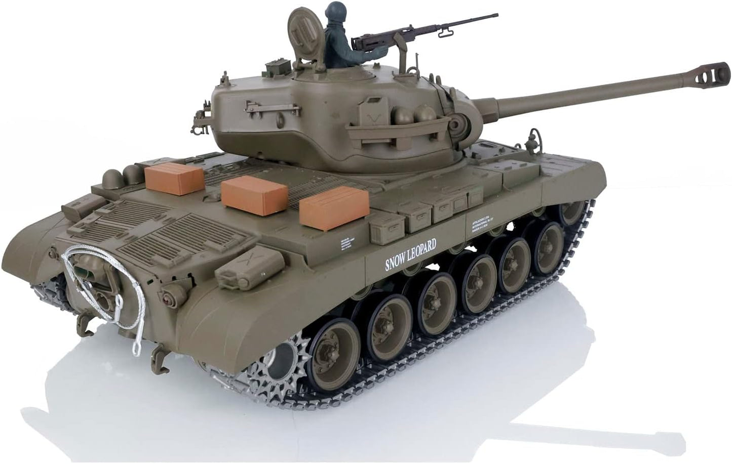 Heng Long 1/16 M26 Pershing RC Battle Tank with Metal Upgrades