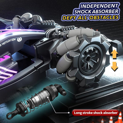 BEANGEL 4WD RC Stunt Car – Double-Sided 360° Rotation, 2.4GHz, Ready to Run