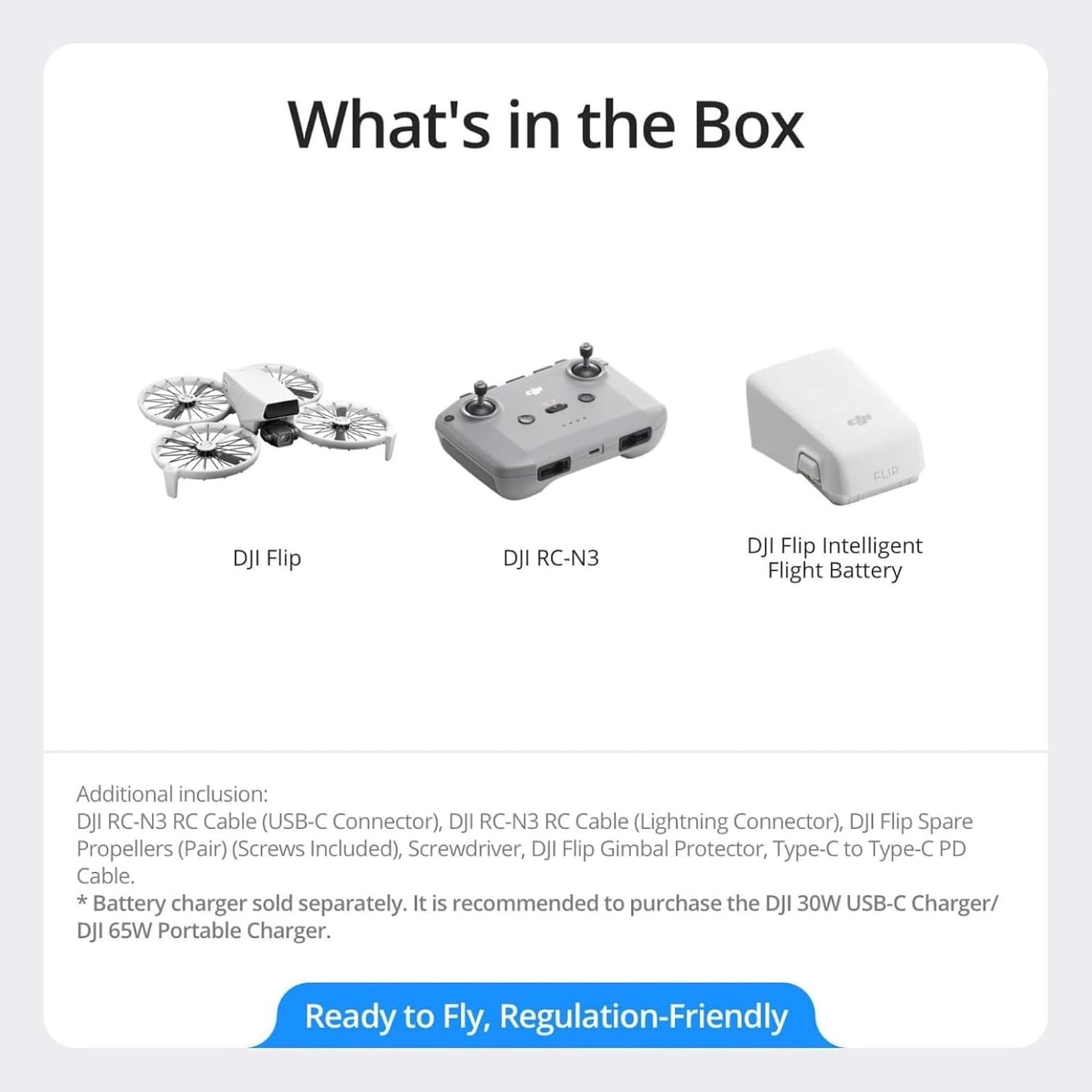 DJI Flip 4K/60fps HDR Camera Drone – 31-Minute Flight Time, 13 km O4 Transmission