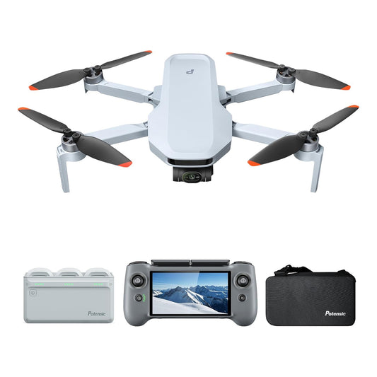 Potensic ATOM Fly More Combo 4K Drone with 3-Axis Gimbal – 3 Batteries