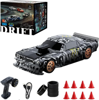 1/43 Mini RC Drift Car with Gyro RTR 4WD Electric Racing Car