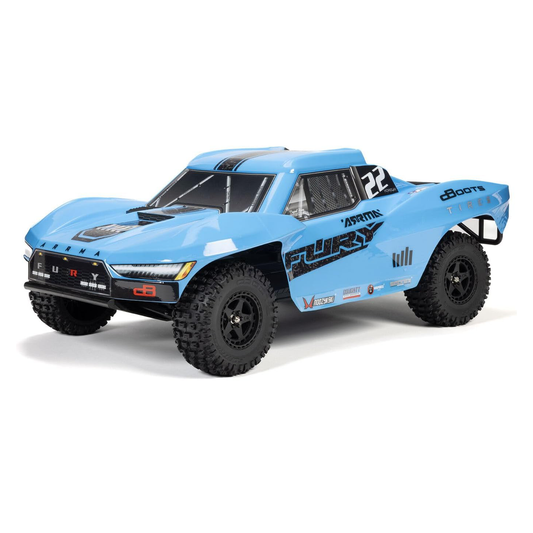 ARRMA Fury MEGA 550 2WD 1/10 Ready to Run Short Course Truck with Battery and Charger