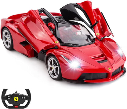RASTAR 1/14 Scale Ferrari LaFerrari RC Car – Licensed Supercar Replica, Ready-to-Run