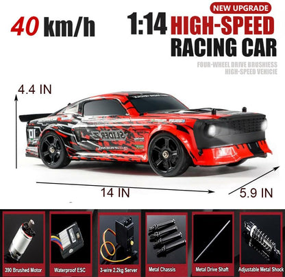 WPL D12 1/10 2WD Ready-to-Run RC Drift Car with Gyroscope