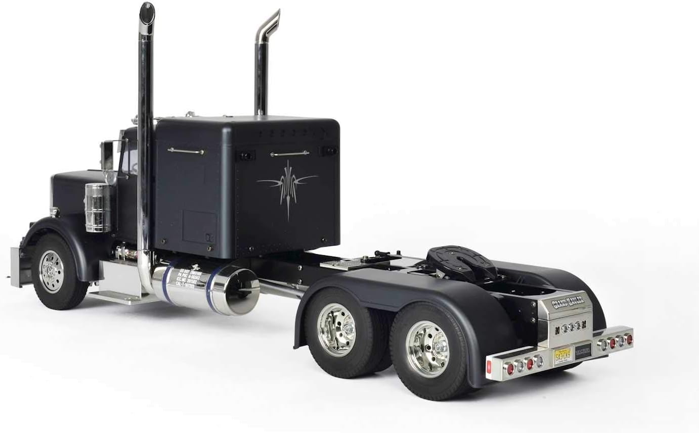 Tamiya 1/14 Grand Hauler Matte Black Edition RC Tractor Truck Kit