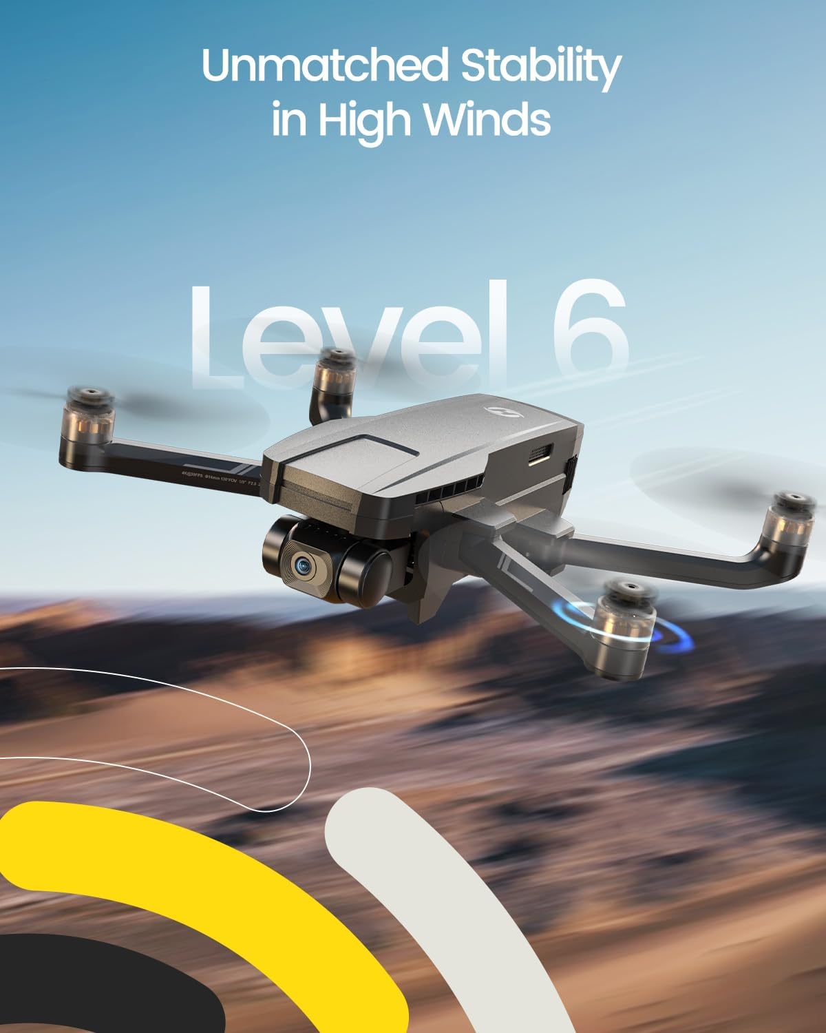 Holy Stone HS720G 4K GPS Drone with 2-Axis Gimbal and Brushless Motors