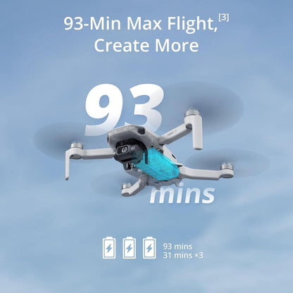 DJI Mini 3 RC Drone with 3-Axis Gimbal and 4K Camera