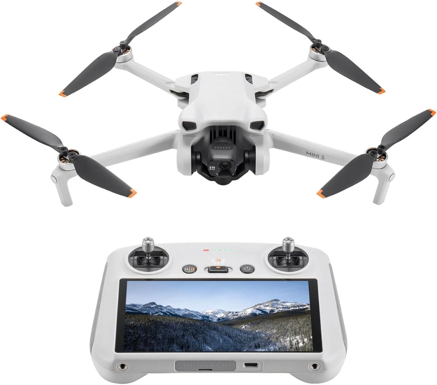 DJI Mini 3 Pro RC Drone with Intelligent Flight Modes and 4K Camera