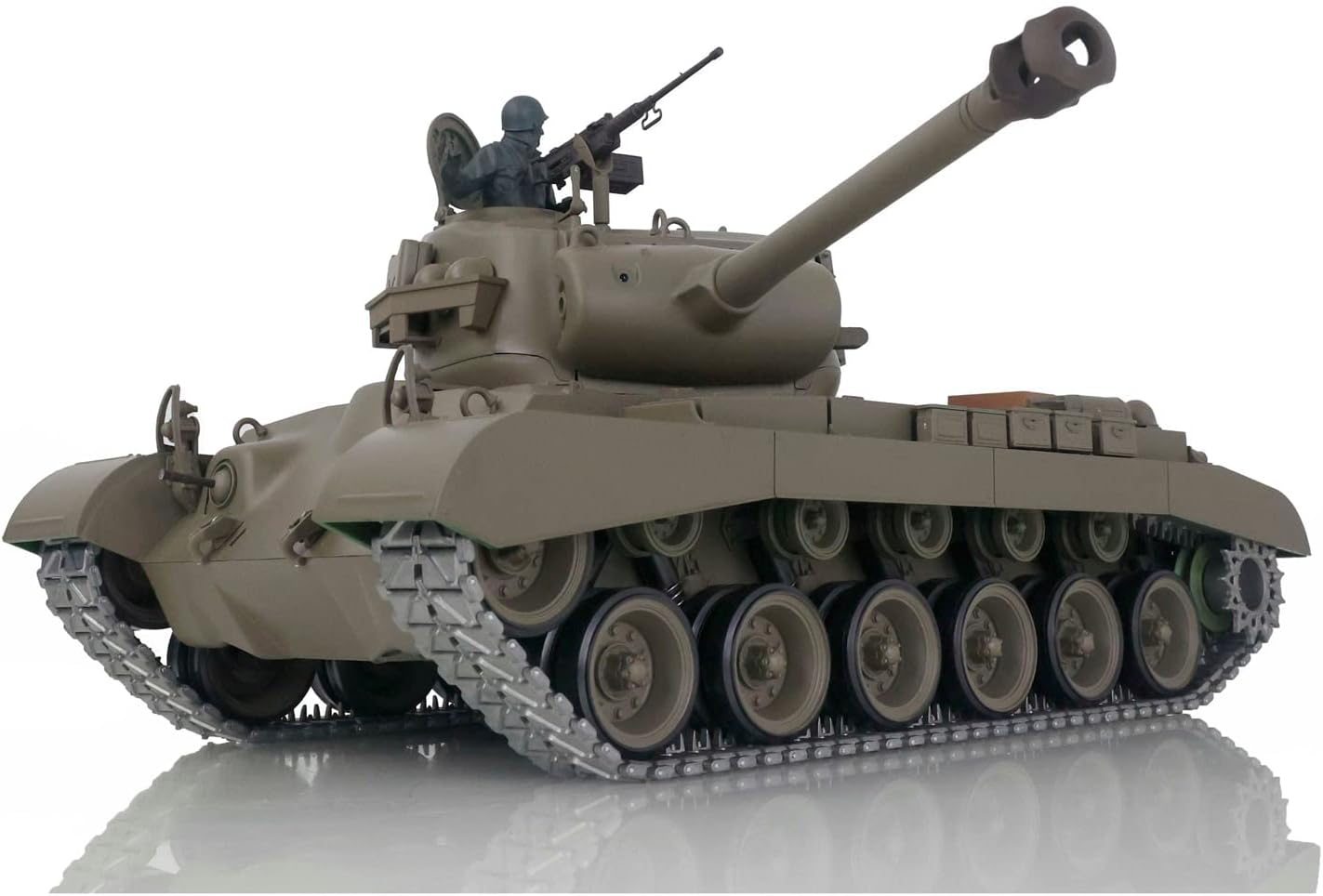 Heng Long 1/16 M26 Pershing RC Battle Tank with Metal Upgrades