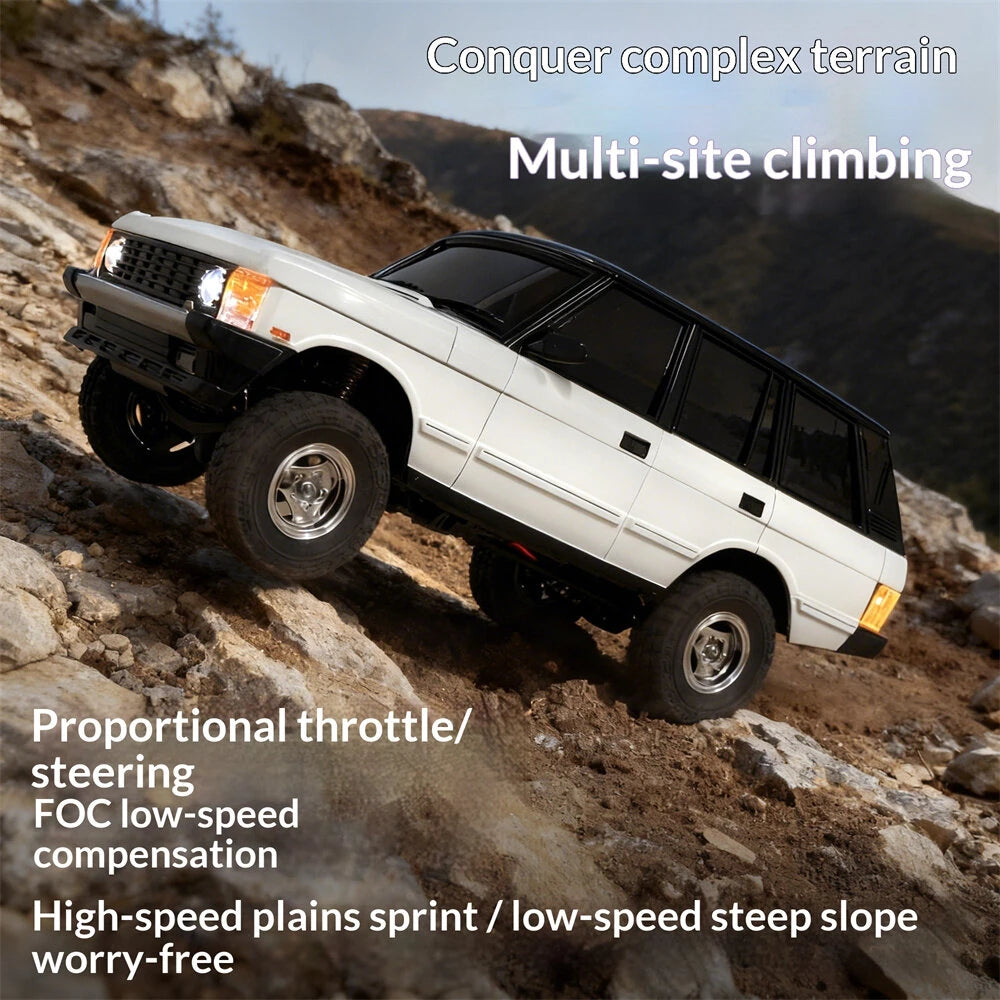 LDRC 18401 PRO 1/18 4WD Brushless Rock Crawler Ready to Run with Sensored FOC System