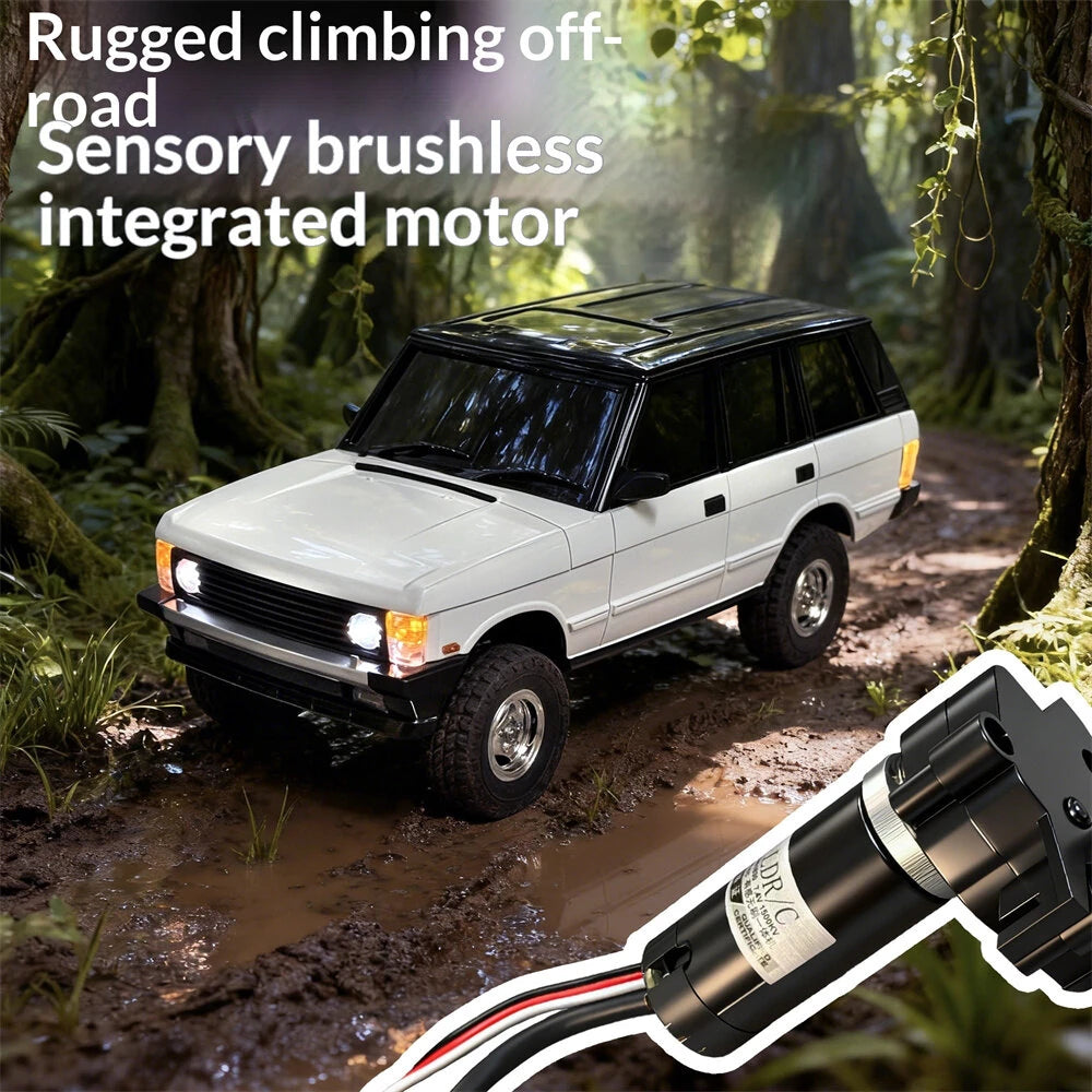 LDRC 18401 PRO 1/18 4WD Brushless Rock Crawler Ready to Run with Sensored FOC System