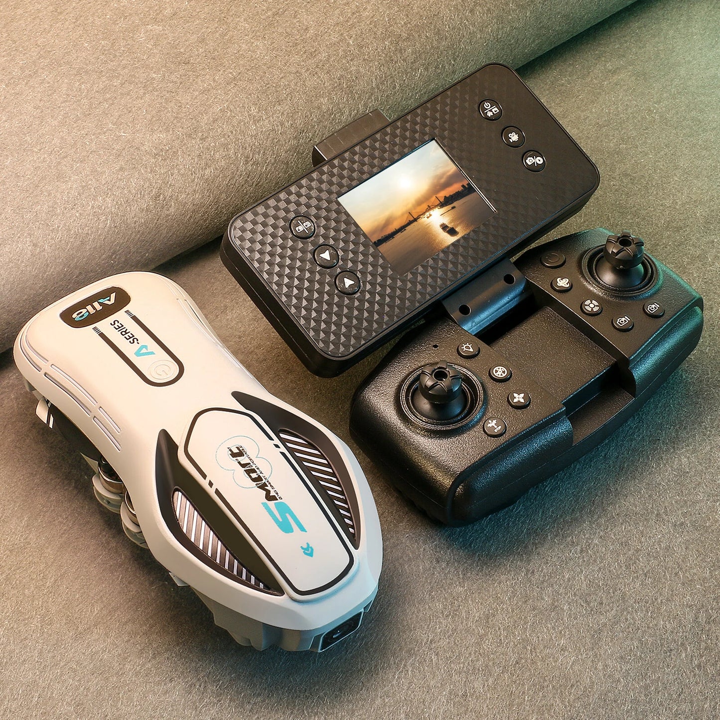 YCRC A118 WiFi FPV Pocket RC Drone Quadcopter with Adjustable Camera and Obstacle Avoidance