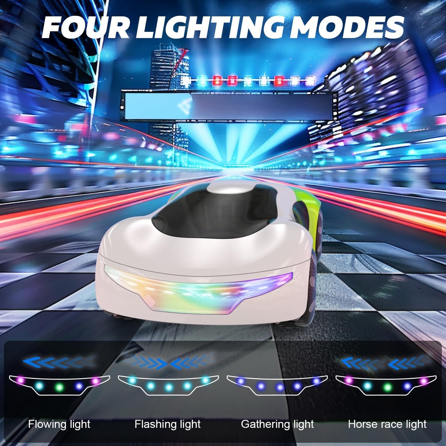 Eallpha 1/14 Gesture Sensing RC Car with Remote Control for Kids