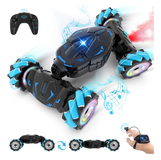 Pristar JC06 1/18 Scale 4WD Brushed Stunt RC Car - Gesture Control Double-Sided Ready-to-Run