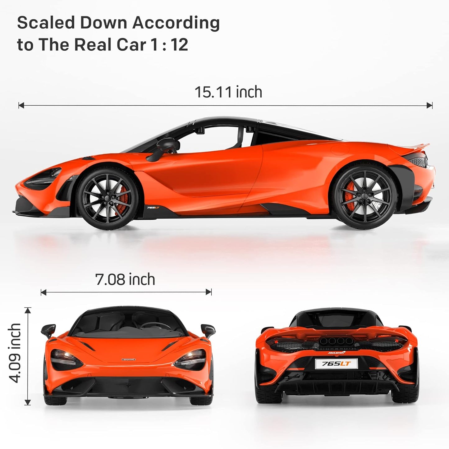 MIEBELY McLaren 720S 1/24 2WD Ready-to-Run RC Drift Car