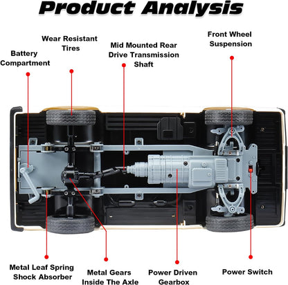 WPL D42 1/10 RTR RWD RC Drift/Off-Road Car