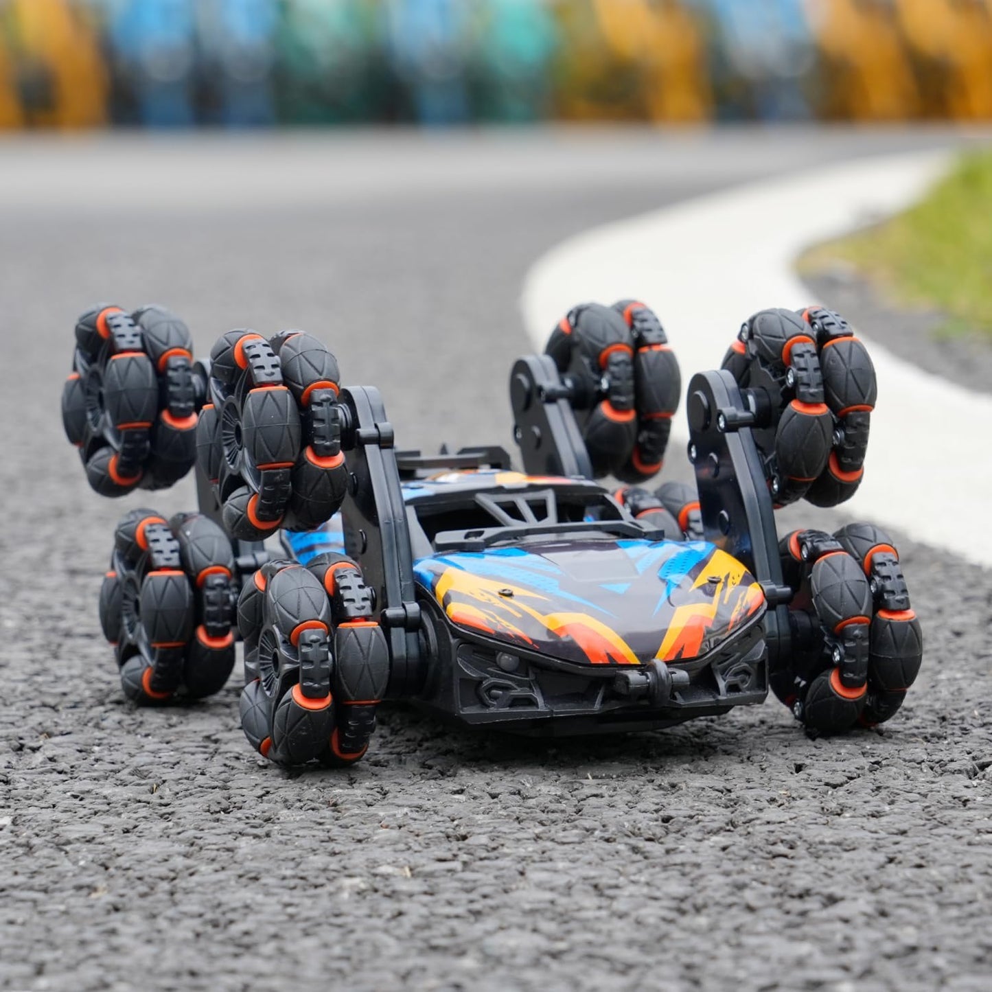 NEXBOX Gesture Sensing Hand-Controlled Stunt Car – 8-Wheel RC Toy