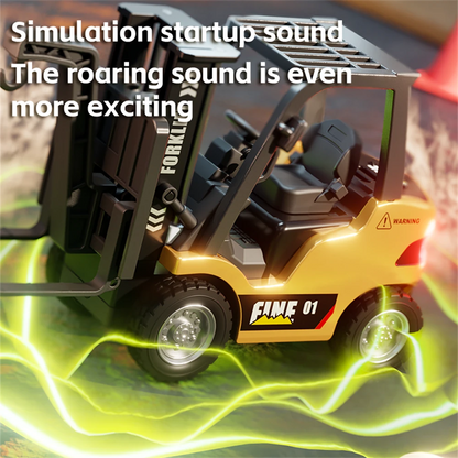 TRASPED HG-4-243 Ready to Run 1/64 2.4G Mini RC Alloy Forklift with App Control and LED Lights