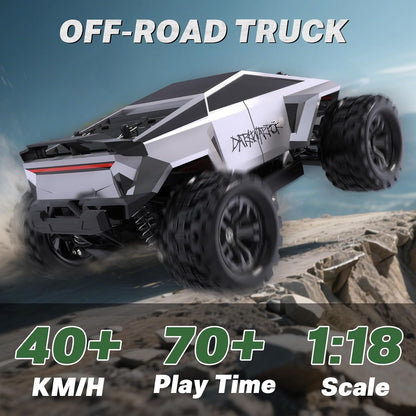 1/18 4WD Brushless Waterproof RC High-Speed Monster Truck