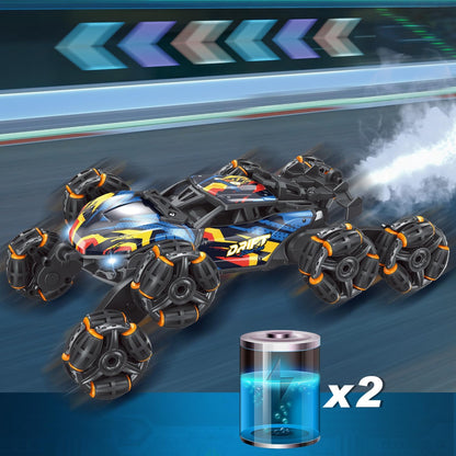 NEXBOX Gesture Sensing Hand-Controlled Stunt Car – 8-Wheel RC Toy
