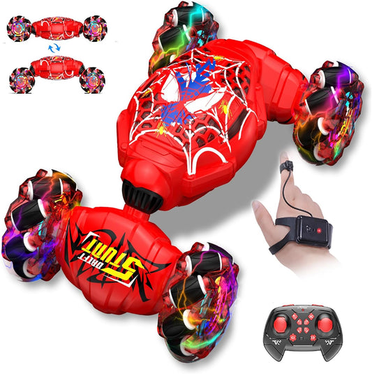 Nikuku 1/16 360-Degree Rotating RC Car with Remote Control for Kids
