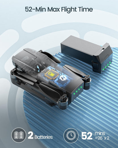 Holy Stone HS720G 4K GPS Drone with 2-Axis Gimbal and Brushless Motors