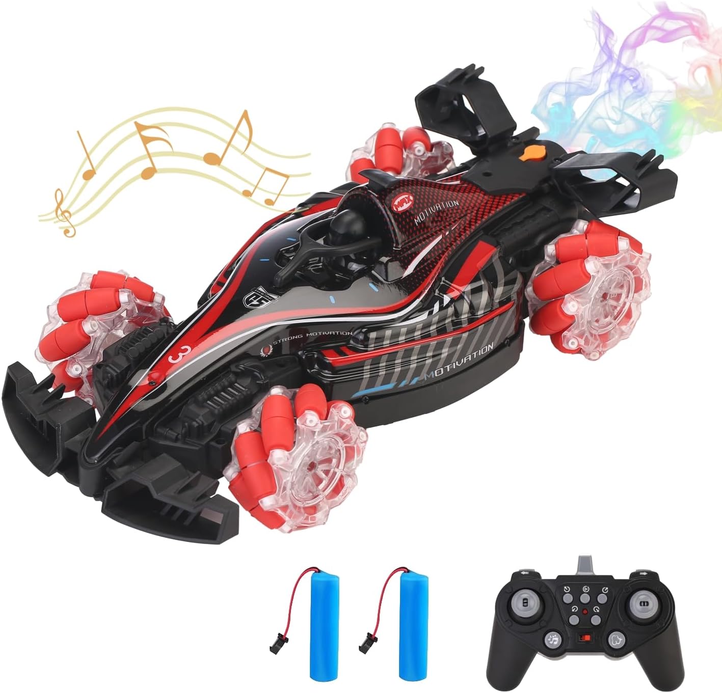 BEANGEL 4WD RC Stunt Car – Double-Sided 360° Rotation, 2.4GHz, Ready to Run