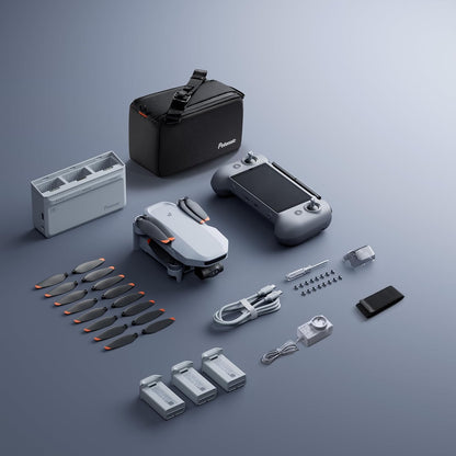 Potensic ATOM Fly More Combo 4K Drone with 3-Axis Gimbal – 3 Batteries