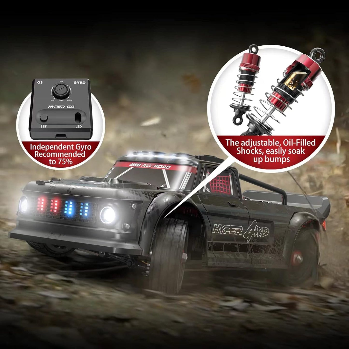 MJX Hyper Go 14301 1/14 4WD Brushless On-Road RC Drift Car – High-Speed All-Road Performance
