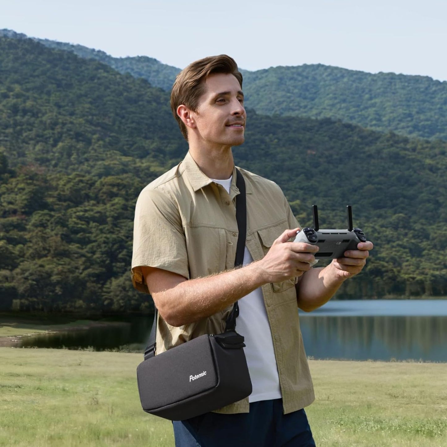 Potensic ATOM Fly More Combo 4K Drone with 3-Axis Gimbal – 3 Batteries