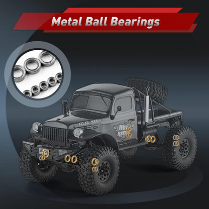 RocHobby Atlas S 1/10 Scale 4WD Brushed RC Rock Crawler