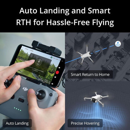 DJI Mini 3 Pro RC Drone with Intelligent Flight Modes and 4K Camera