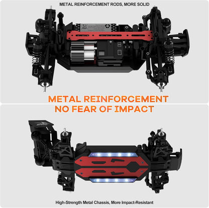 Nikuku 1/20 Scale 4WD All-Terrain Waterproof RC Truck – High-Speed Ready-to-Run