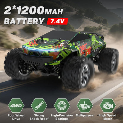 1/18 4WD Brushless Waterproof RC High-Speed Monster Truck