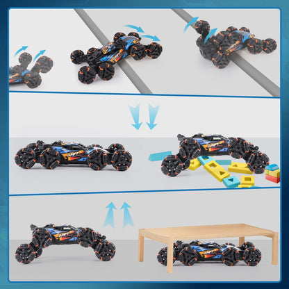NEXBOX Gesture Sensing Hand-Controlled Stunt Car – 8-Wheel RC Toy