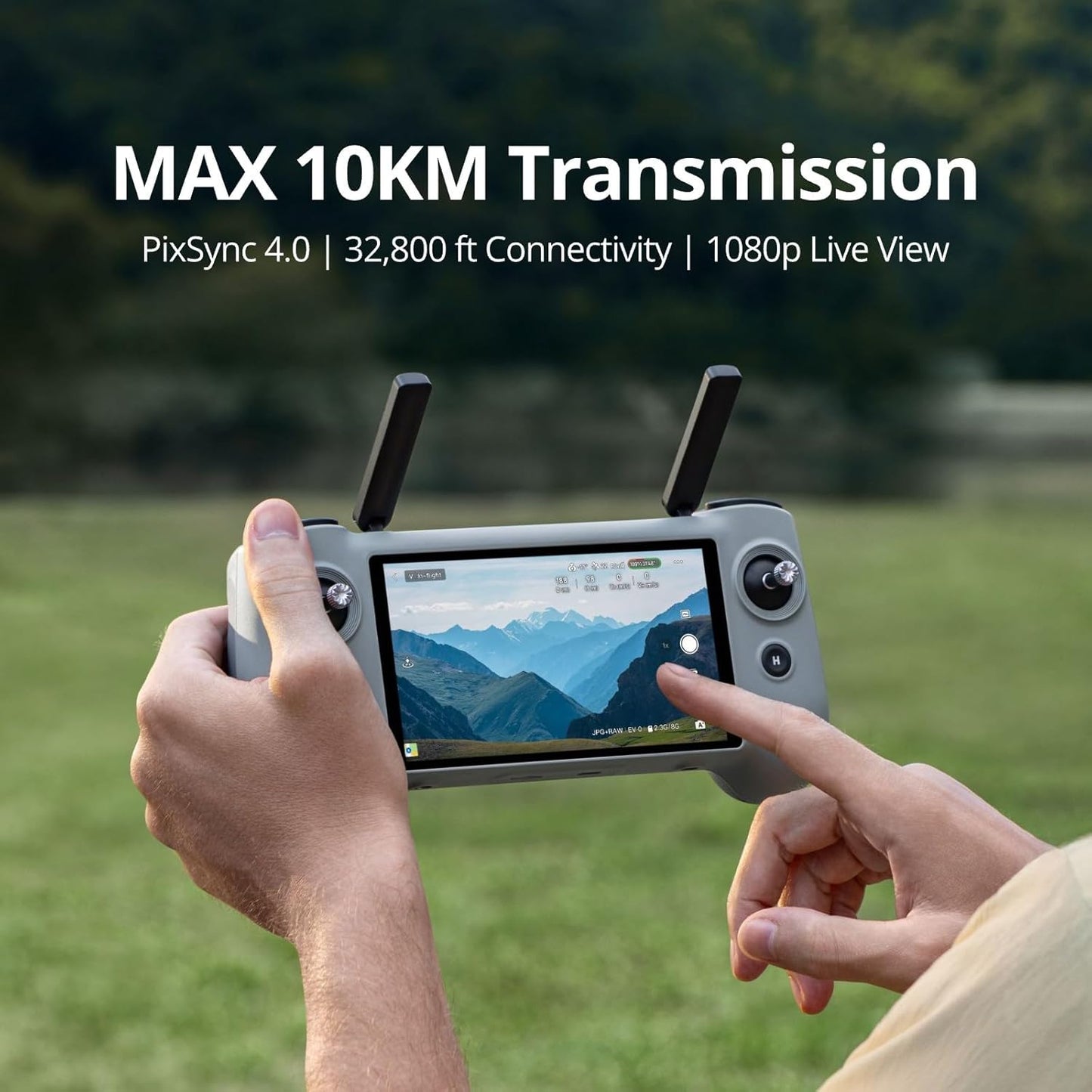 Potensic ATOM Fly More Combo 4K Drone with 3-Axis Gimbal – 3 Batteries