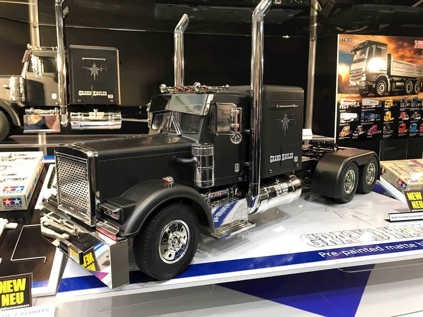 Tamiya 1/14 Grand Hauler Matte Black Edition RC Tractor Truck Kit