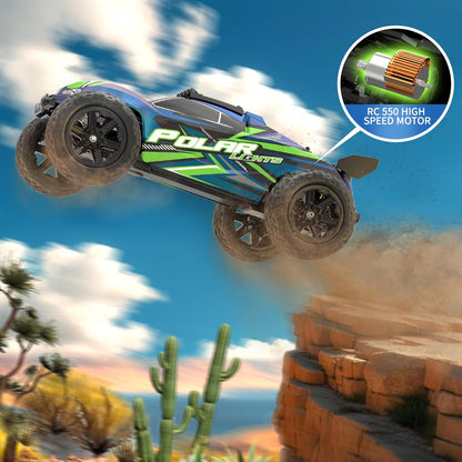 Womaqu 1:10 Scale 4WD High-Speed RC Monster Truck – 18-Inch