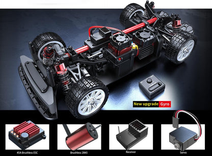 MJX Hyper Go 14301 1/14 Brushless All-Road RC Car, Lancia Delta Integrale-Inspired