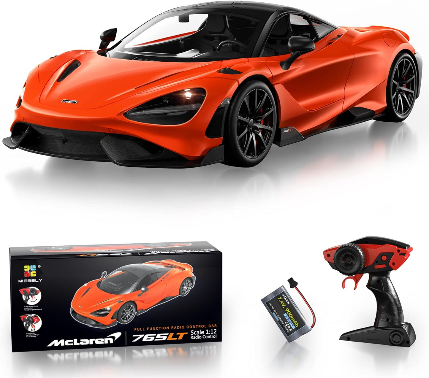 MIEBELY McLaren 720S 1/24 2WD Ready-to-Run RC Drift Car