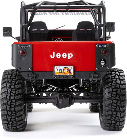 Axial SCX10 III Jeep CJ-7 1/10 4WD Ready to Run Brushed Rock Crawler, Grey