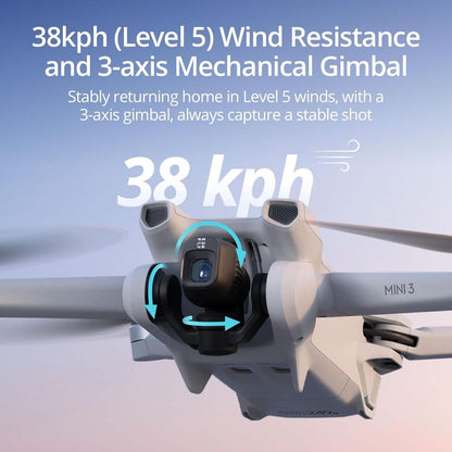 DJI Mini 3 Pro RC Drone with Intelligent Flight Modes and 4K Camera