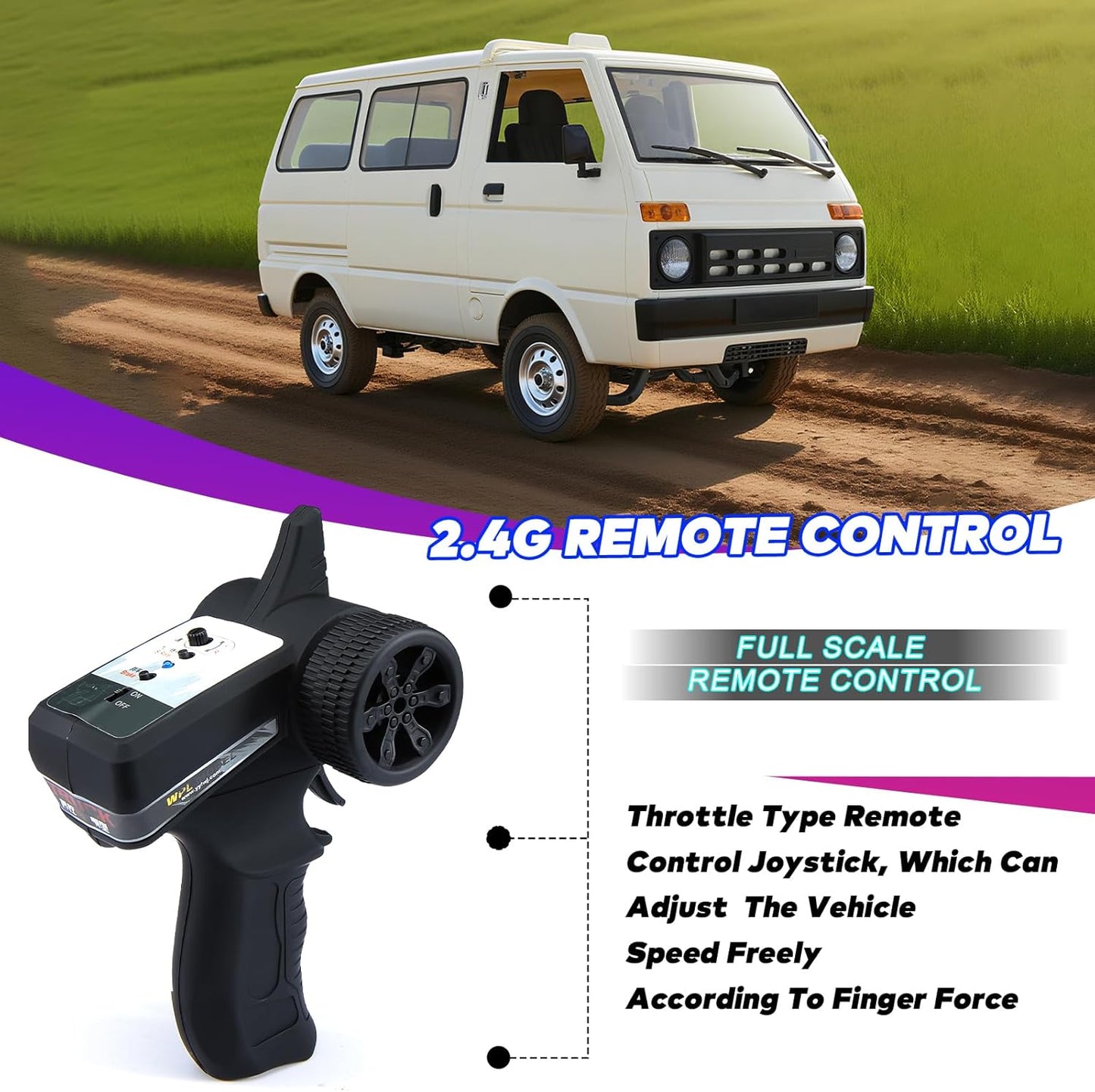 WPL D42 1/10 RTR RWD RC Drift/Off-Road Car