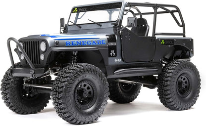Axial SCX10 III Jeep CJ-7 1/10 4WD Ready to Run Brushed Rock Crawler, Grey