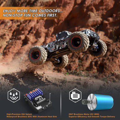 HAIBOXING 903A 1/18 4WD Brushless RTR Fast Off-Road RC Monster Truck