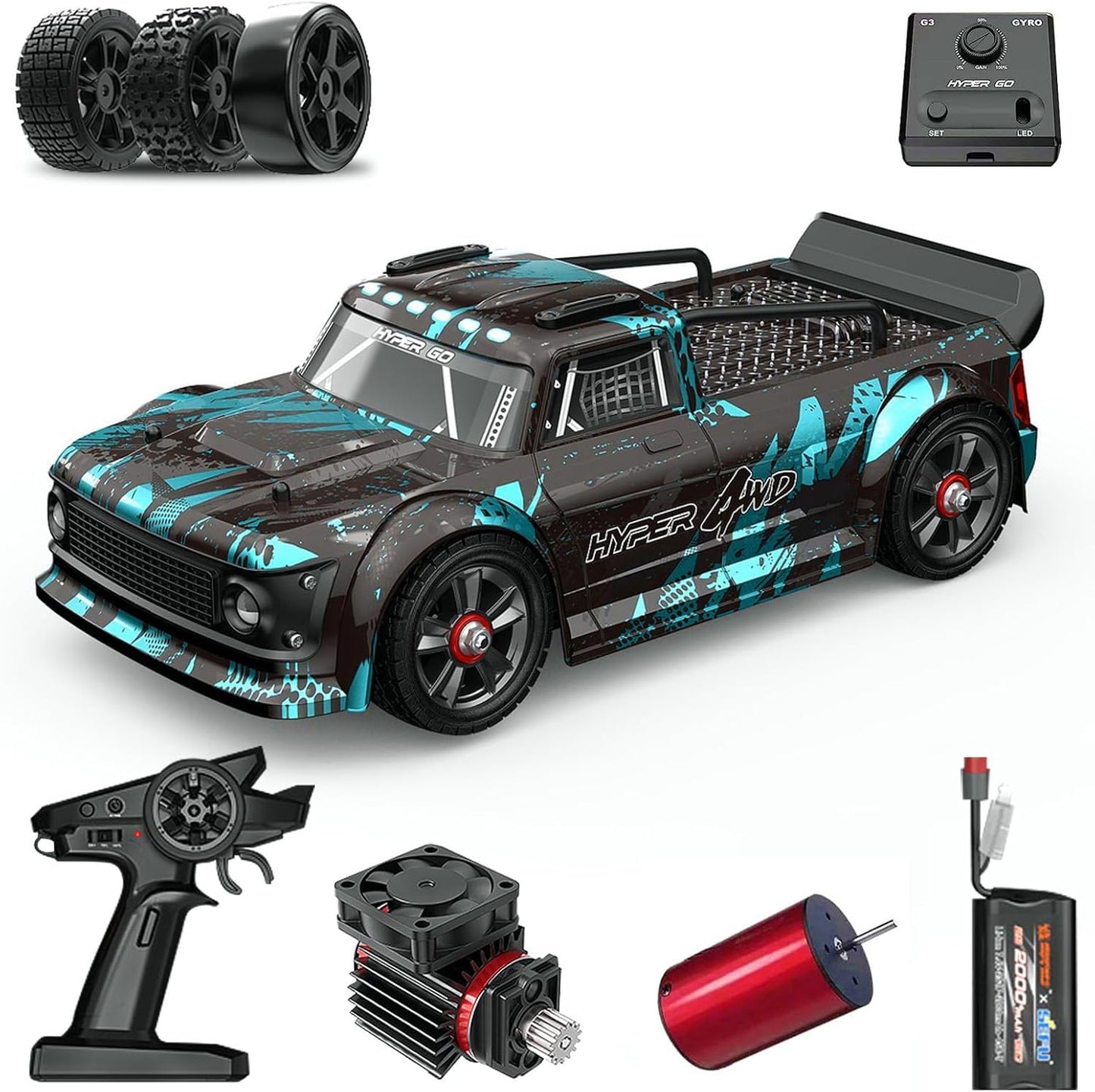 MJX Hyper Go 14301 1/14 4WD Brushless On-Road RC Drift Car – High-Speed All-Road Performance