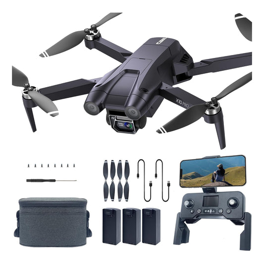 CHUBORY Brushless Foldable RC Drone – Entry-Level Camera Quadcopter