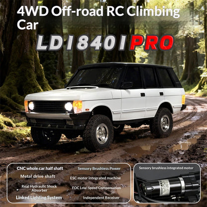 LDRC 18401 PRO 1/18 4WD Brushless Rock Crawler Ready to Run with Sensored FOC System